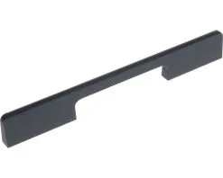 STARX Meubelgreep Plat 10x25x128 Mm Zwart