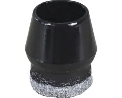 Wagner-System WAGNER Klemviltglijder Voor Buismeubelen 12-15 Mm Zwart, 4 Stuks