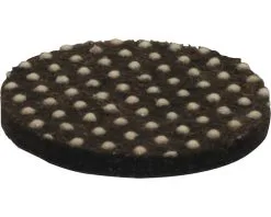 Wagner-System WAGNER Viltglijder Antislip PVC 28x3 Mm Bruin, 12 Stuks