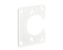 HETTICH Reparatieplaat Voor Potscharnieren Ø 35 Mm Wit, 2 Stuks