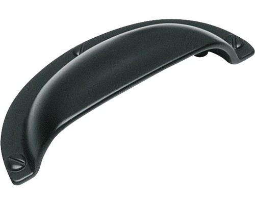 INTERSTEEL Komgreep Mat Zwart, 97 Mm