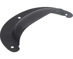 INTERSTEEL Komgreep 96 Mm Mat Zwart