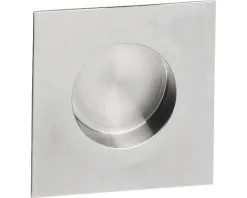 INTERSTEEL Komgreep Vierkant RVS Geborsteld, 85 Mm