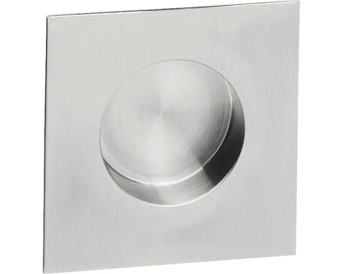 INTERSTEEL Komgreep Vierkant RVS Geborsteld, 85 Mm