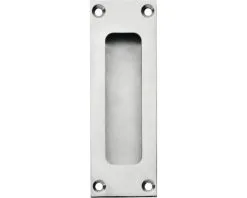 INTERSTEEL Komgreep Rechthoek Met Schroefgaten, 120x40 Mm