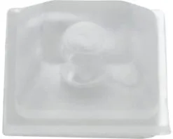 TARROX Meubelglijder Kunststof 18x18 Mm Transparant 8 Stuks