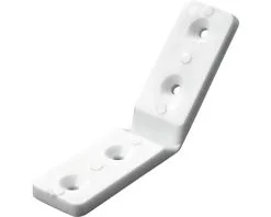 HETTICH Hoekverbinder 90-270° 90x20 Mm Wit, 25 Stuks