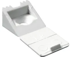 HETTICH Stabilisator 16x16 Mm Wit, 50 Stuks