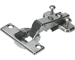 HETTICH Potscharnier SlideOn Voorliggend Vernikkeld, 20 Stuks