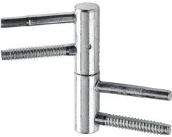 HETTICH Inboorpaumelle Verstelbaar 16x80 Mm Verzinkt, 5 Stuks