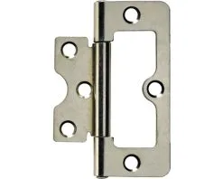 HETTICH Shutterscharnier 75x32 Mm Vernikkeld, 10 Stuks