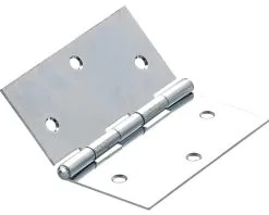 HETTICH Scharnier 80x80 Mm Verzinkt, 20 Stuks