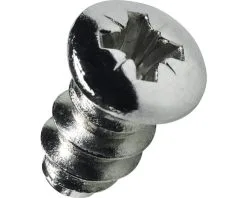 HETTICH Schroef Lenskop 6,3x11 Mm Vernikkeld, 100 Stuks