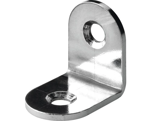 HETTICH Stoelhoek 20x20x15 Mm RVS, 50 Stuks