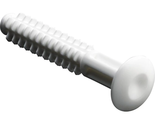 HETTICH Deuvel Kunststof 6,9x39 Mm Wit, 50 Stuks