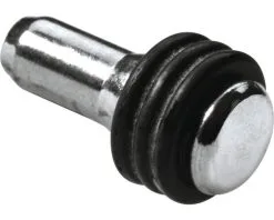 HETTICH Glasplaatdrager Ø 5 Mm Vernikkeld, 50 Stuks