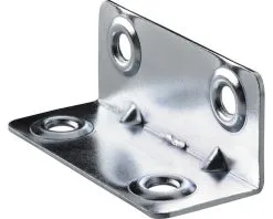 HETTICH Versterkingshoek 20x20x50 Mm Verzinkt, 30 Stuks