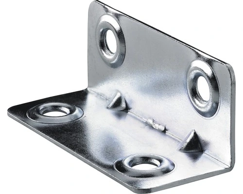 HETTICH Versterkingshoek 20x20x50 Mm Verzinkt, 30 Stuks