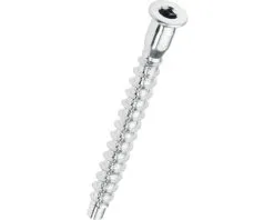 HETTICH Verbindingsschroef 5x50 Mm Verzinkt, 50 Stuks