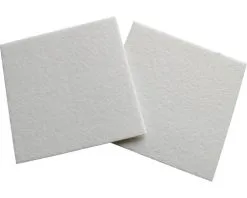 Viltglijder Zelfklevend Vierkant Wit 100x100 Mm, 2 Stuks