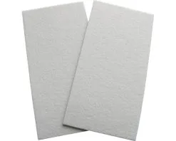 Viltglijder Zelfklevend Vierkant Wit 100x200 Mm, 2 Stuks