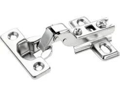 HETTICH Potscharnier Minimat Half Voorliggend Vernikkeld