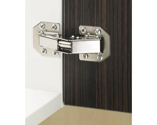 HETTICH Opschroefscharnier Met Veer Vernikkeld - Afbeelding 3