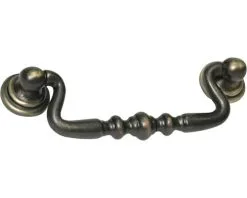 Hanggreep Metaal Bruin, 96 Mm