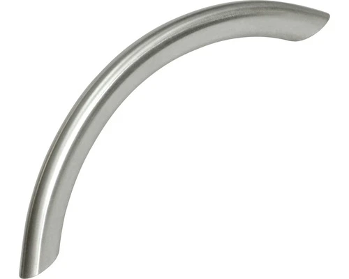 Booggreep Roestvrij Staal Geborsteld, 96 Mm