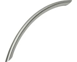 Booggreep Roestvrij Staal Geborsteld, 160 Mm