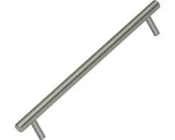 Stanggreep Roestvrij Staal Geborsteld, 192 Mm