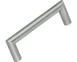 Meubelgreep Roestvrij Staal Geborsteld, 96 Mm