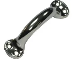 Booggreep Staalplaat Vernikkeld, 87 Mm