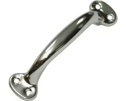 Booggreep Staalplaat Vernikkeld, 138 Mm