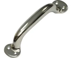 Booggreep Staalplaat Vernikkeld, 200 Mm