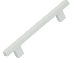 Stanggreep Kunststof Wit, 182 Mm