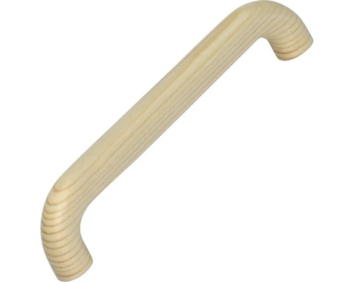 D-beugelgreep Grenen Gelakt, 128 Mm