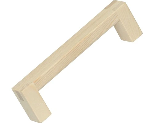 Meubelgreep Grenen Ruw, 128 Mm