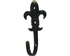 Garderobehaak Metaal Bruin 68x31x30 Mm Met 1 Haak