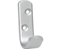 Garderobehaak Aluminium Geanodiseerd 59x20x37 Mm Met 1 Haak