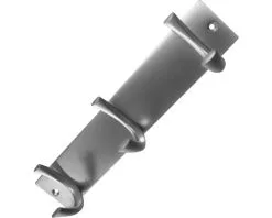 Kapstok Metaal Mat Chroom 260 Mm Met 3 Haken