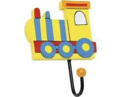 Kinderkapstok Locomotief 120 Mm Met 1 Haak