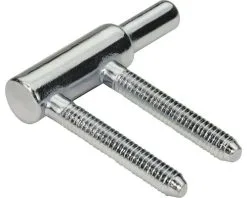 HETTICH Paumelle Framedeel Onder Voor Houten Kozijnen, Verzinkt Ø 15 Mm