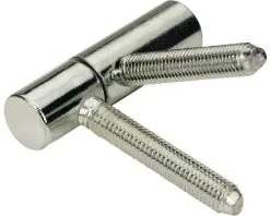 HETTICH Bovenste En Onderste Deel Deurscharnier, Verzinkt Ø 15 Mm, 10 Stuks