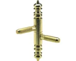 HETTICH Meubelscharnier Met Sierkop, Vermessingd Ø 9x66 Mm, 5 Stuks