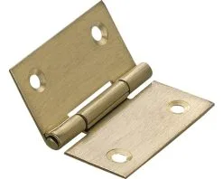 HETTICH Hoekscharnier, Messing 40x40 Mm, 10 Stuks