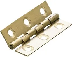 HETTICH Meubelscharnier Smal, Messing, 51 X 25 Mm, 10 Stuks