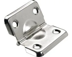 HETTICH Kistscharnier, Vernikkeld, 40 X 45 Mm, 10 Stuks