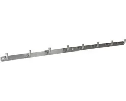 Kapstok Roestvrij Staal Geborsteld 657 Mm Met 8 Haken