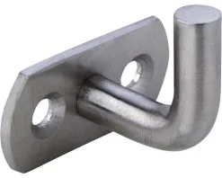 Garderobehaak Roestvrij Staal Geborsteld 56x34x31 Mm Met 1 Haak